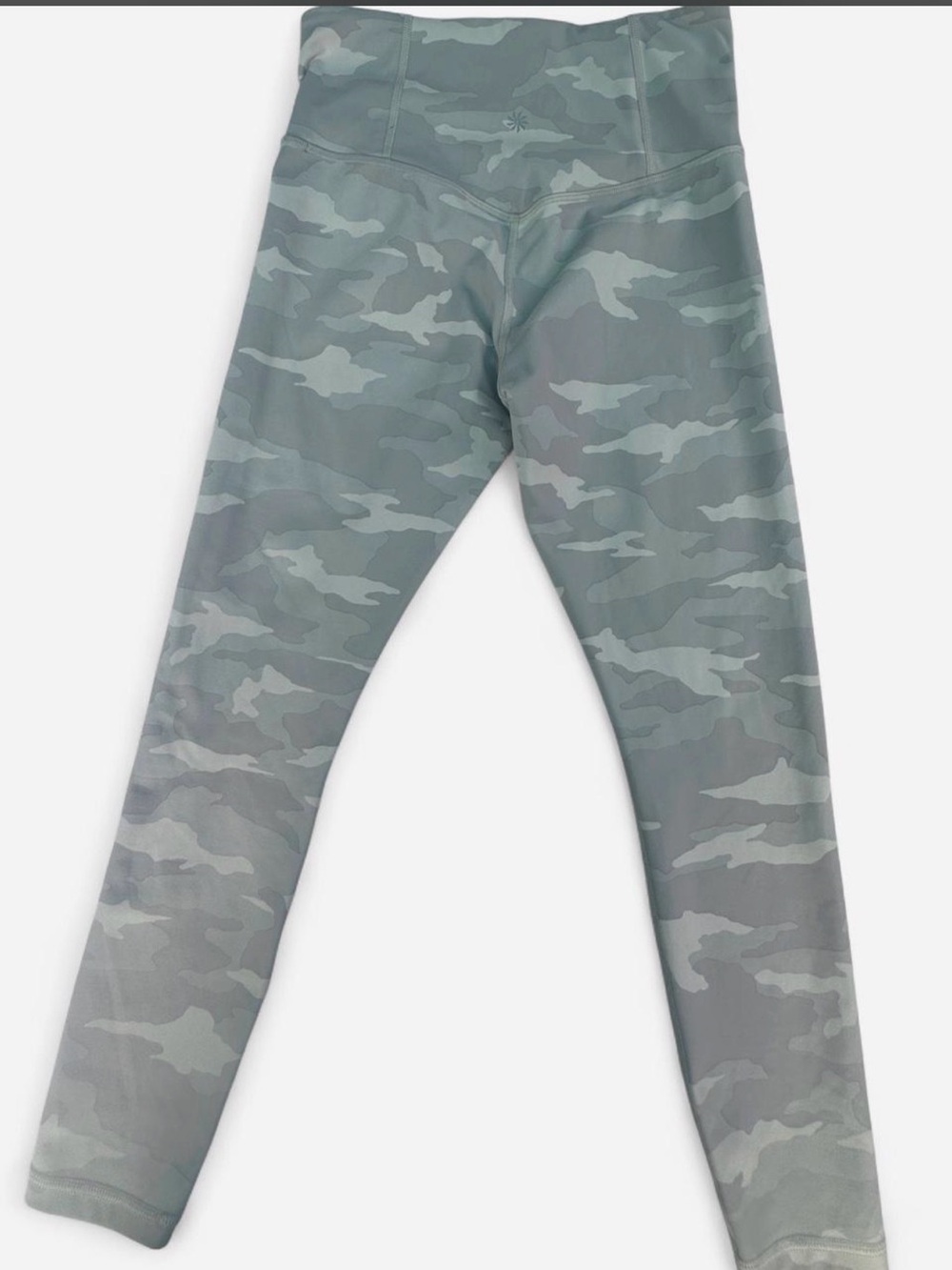 Athleta Elation Camo 7/8 High Rise Stretch Yoga Leggings Women’s S Gray